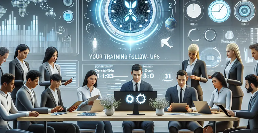 培训跟进不及时？设置 “关键节点提醒闹钟”